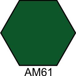 Краска акриловая европейская зеленая матовая Хома (Homa) АМ61 HOM-AM61 фото