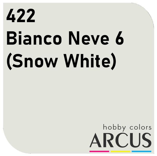 E422 Алкідна емаль Bianco Neve 6 ARC-E422 фото