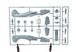 Збірна модель 1:48 винищувача P-39N Airacobra EDU8067 фото 9