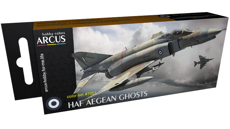 7001 Набір фарб 'HAF Aegean Ghosts' ARC-SET07001 фото
