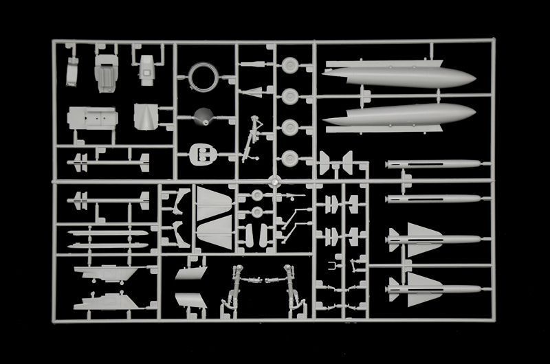 Сборная модель 1:48 истребителя Mirage F1 C/CR Italeri, самолёты и вертолеты ITL2839 фото