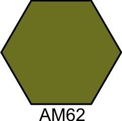 АМ62 Краска акриловая оливково-зеленая матовая HOM-AM62 фото