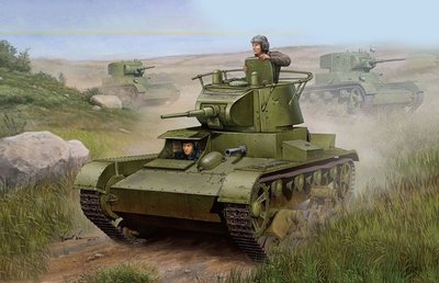 Сборная модель 1:35 танка Т-26 (1938 г.) HB82497 фото