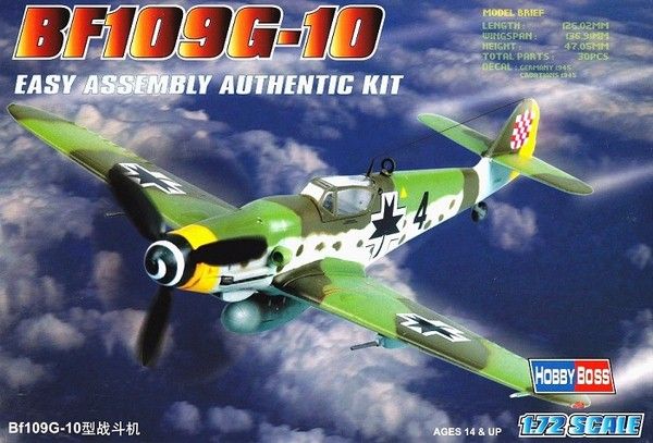 Bf 109G-10 - 1:72 HB80227 фото