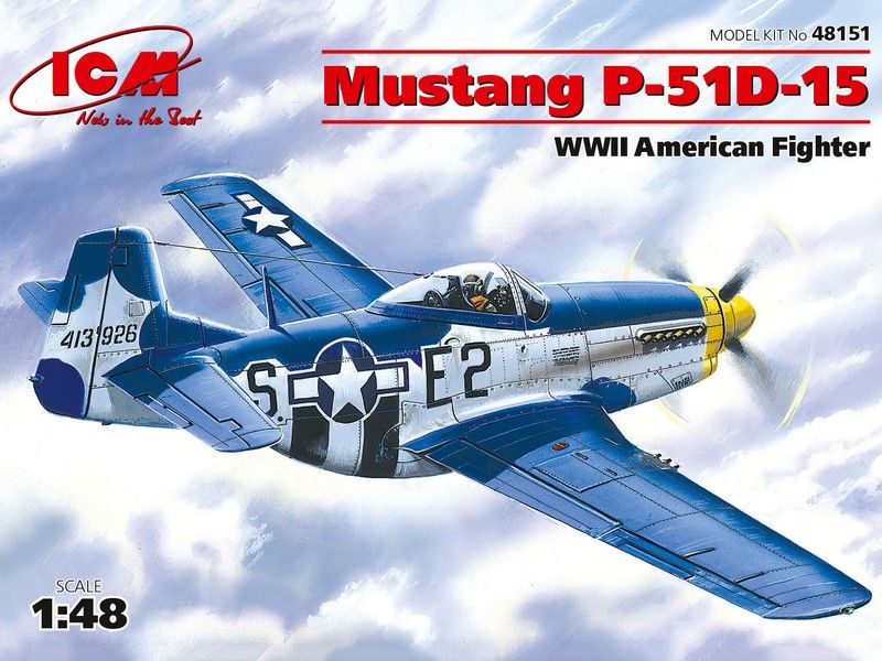 P-51D Mustang - 1:48 ICM48151 фото