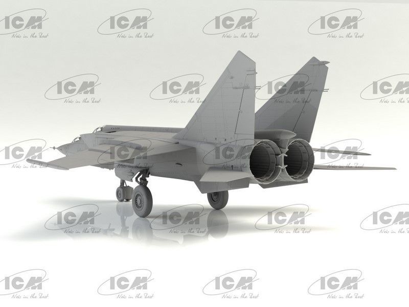 Сборная модель ICM миГ-25ПУ - 1:72 из пластика, геликоптеры и вертолеты ICM72178 фото