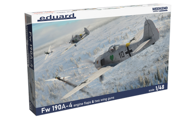 Збірна модель 1:48 винищувача Fw 190A-4 EDU84117 фото