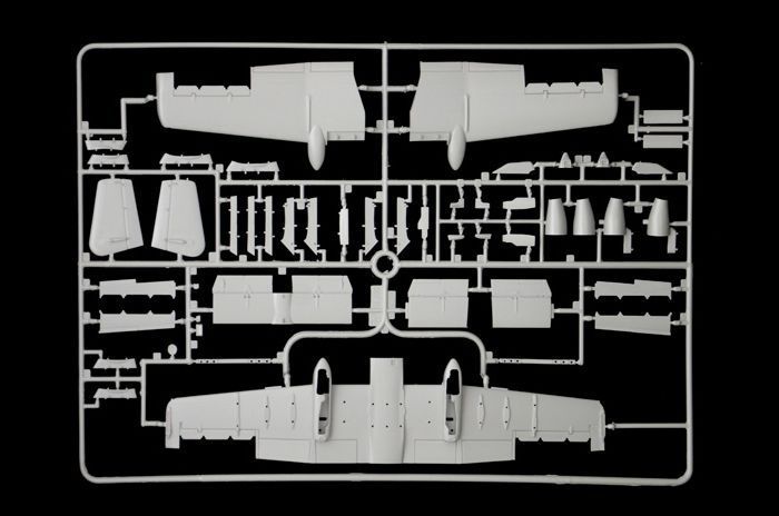 Збірна модель Italeri a-10 A/C Thunderbolt II - 1:72 масштабна з пластику, гелікоптери та вертольоти ITL1376 фото