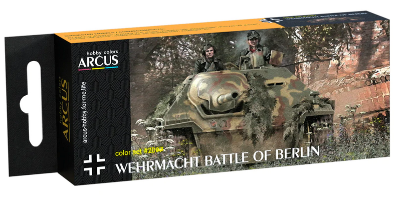 2097 Набор красок 'Wehrmacht Battle of Berlin' ARC-SET02097 фото