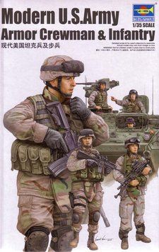 Солдаты современной американской армии - 1:35 Trumpeter, диорамы: фигуры TRU00424 фото