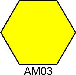 Краска акриловая желтая матовая Хома (Homa) АМ03 HOM-AM03 фото