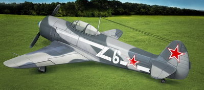 Збірна модель 1:72 винищувача Як-11 MM72007 фото