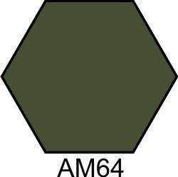 АМ64 Фарба акрилова чорно-зелена чорно-зелена матова HOM-AM64 фото