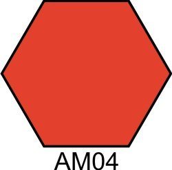 Краска акриловая красная матовая Хома (Homa) АМ04 HOM-AM04 фото