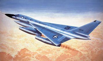 Збірна модель 1:72 бомбардувальника B-58 Hustler Italeri, гелікоптери та вертольоти ITL1142 фото