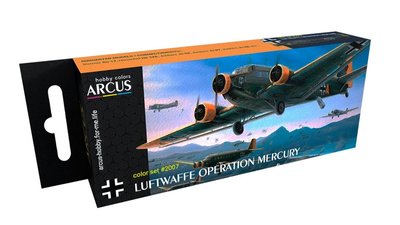 2007 Набор красок 'Luftwaffe Operation Mercury' ARC-SET02007 фото