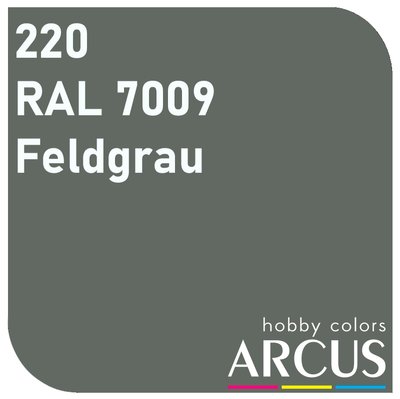 E220 Алкидная эмаль RAL 7009 Feldgrau ARC-E220 фото