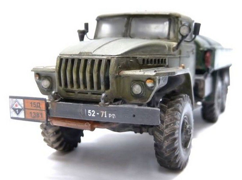 Збірна модель ICM аТЗ-5-4320 - 1:72 масштабна з пластику, військові автомобілі ICM72613 фото