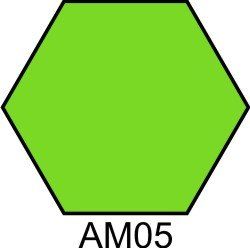 АМ05 Фарба акрилова яскраво-зелена матова яскраво-зелена HOM-AM05 фото