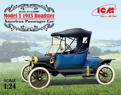 Ford Model T 1913 Roadster - 1:24 ICM24001 фото