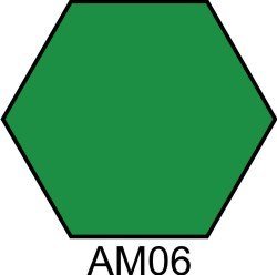 Краска акриловая зеленая матовая Хома (Homa) АМ06 HOM-AM06 фото
