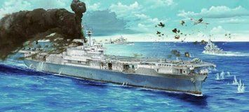 Збірна модель 1:200 авіаносця USS 'Yorktown' CV-5 Trumpeter, флот і військові кораблі TRU03711 фото