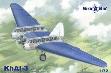 Сборная масштабная модель 1:72 самолета ХАИ-3 МикроМир, военная авиация после 1945 г. MM72014 фото