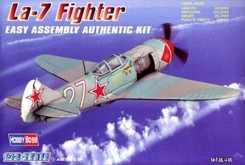 Сборная модель Hobby Boss ла-7 - 1:72 из пластика, военная авиация до 1945 г. HB80236 фото