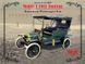Збірна масштабна модель 1:24 автомобіля Ford Model T 1911 Touring ICM, легкові автомобілі ICM24002 фото 1