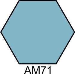 АМ71 Краска акриловая лазурно-голубая матовая HOM-AM71 фото