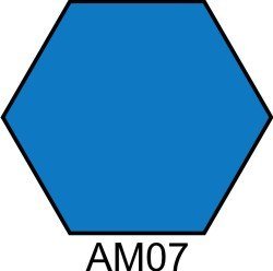 Краска акриловая синяя матовая Хома (Homa) АМ07 HOM-AM07 фото