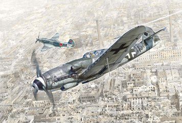 Збірна модель літака Bf-109 K-4 1/48, Italeri 2805, військова авіація до 1945 р. ITL2805 фото