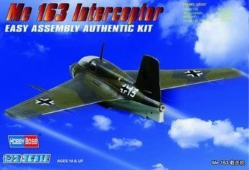 Сборная модель Hobby Boss me-163B-1a 'Komet' - 1:72 масштабная из пластика, военная авиация до 1945 г. HB80238 фото