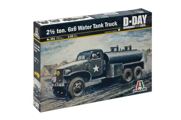 Сборная модель 1:35 грузовика Water Tank Truck 6x6 ITL0201 фото