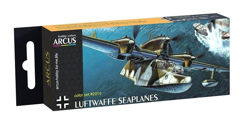 2010 Набор красок 'Luftwaffe Seaplanes' ARC-SET02010 фото