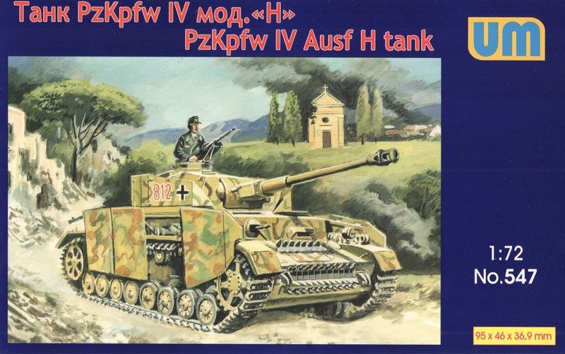 Pz.Kpfw.IV Ausf. H - 1:72 UM547 фото