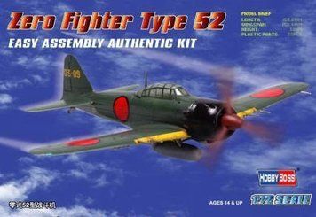 Сборная модель Hobby Boss a6M5 тип 52 'Zero' - 1:72 пластиковая, военная авиация до 1945 г. HB80241 фото
