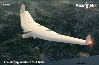 Сборная модель 1:72 самолета Armstrong Whitworth AW-52 MM72016 фото