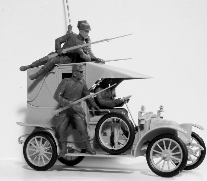Французька піхота на марші, 1914 р. - 1:35 ICM35705 фото