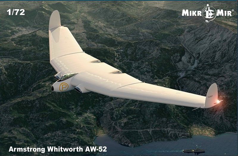 Збірна модель 1:72 літака Armstrong Whitworth AW-52 MM72016 фото