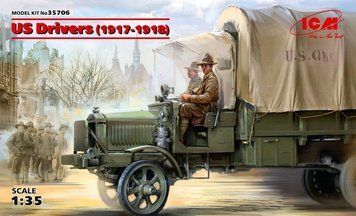 Набір 1:35 фігур Американські водії ICM, діорами: фігури ICM35706 фото