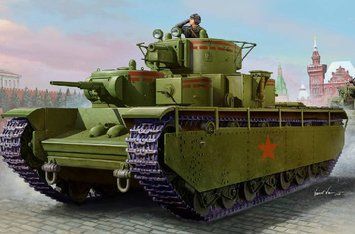 Збірна модель Hobby Boss т-35 (ранній) - 1:35 масштабна з пластику, танки і САУ HB83841 фото
