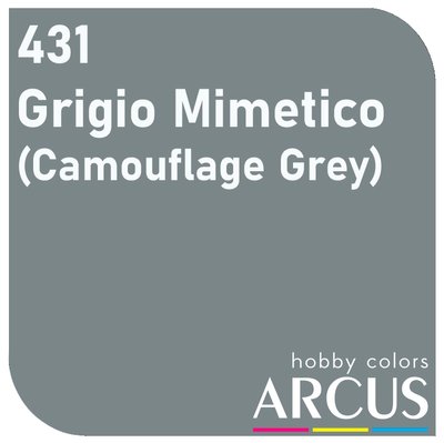 E431 Алкидная эмаль Grigio Mimetico ARC-E431 фото