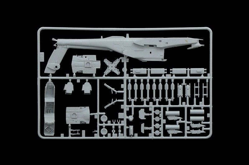 Сборная модель Italeri aH-64D Apache - 1:72 пластиковая, гражданская авиация ITL0080 фото