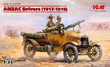 Набір 1:35 фігур Водії АНЗАК ICM, діорами: фігури ICM35707 фото