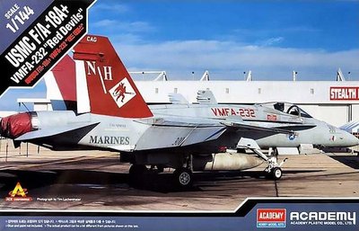 Збірна модель 1:144 винищувача F/A-18 AC12627 фото