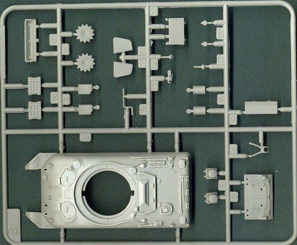 Сборная модель Trumpeter m4A1(76)W - 1:72 пластиковая, танки и САУ TRU07222 фото