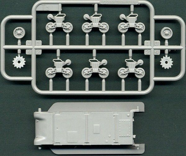 Сборная модель Trumpeter m4A1(76)W - 1:72 пластиковая, танки и САУ TRU07222 фото