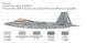 Збірна модель літака F-22 A Raptor 1/48, Italeri 2822, гелікоптери та вертольоти ITL2822 фото 4