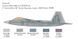 Збірна модель літака F-22 A Raptor 1/48, Italeri 2822, гелікоптери та вертольоти ITL2822 фото 5